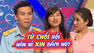 THIẾU UÝ TỪ CHỐI PHŨ PHÀNG CÔ GÁI RỒI LẠI NĂN NỈ XIN BẤM NÚT LẠI NHẬN CÁI KẾT ĐẮNG LÒNG