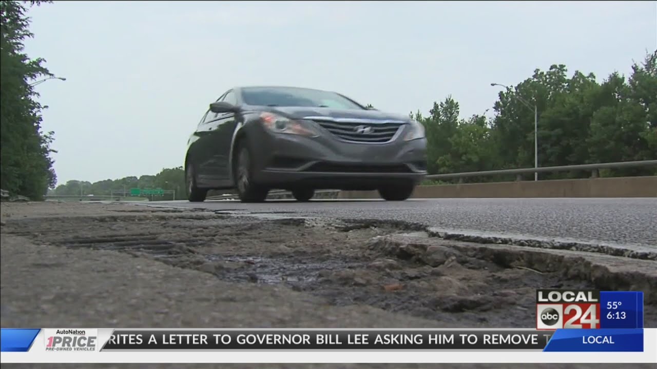Potholes Pack Roads In Memphis And Shelby County