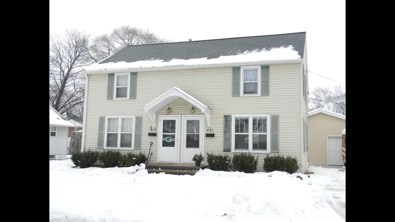 Homes for sale 419 S Huron, DE PERE, WI 54115 YouTube