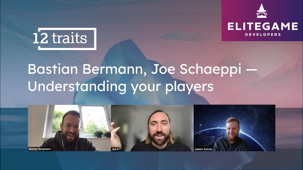 Bastian Bermann, Joe Schaeppi from 12traits — Understanding your players