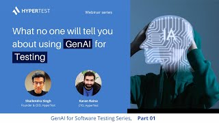 Webinar #1: What no one will tell you about using GenAI for Unit Testing