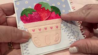 1 Die set = 3 cards for Spring!