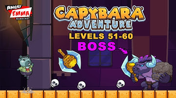 Super Capybara Adventure - Levels 51-60 + BOSS