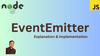 Event Emitter NodeJS | Pass data to custom event | Event handler with arguments[Hindi]