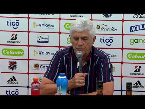 Rueda de prensa de Medellín tras el partido frente a Tolima