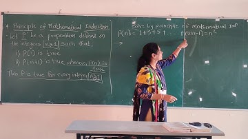 DM- Discrete Mathematics-SE CSE-IT- Principle of Mathematical Induction