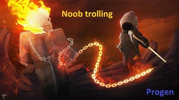 Super power training simulator Noob trolling