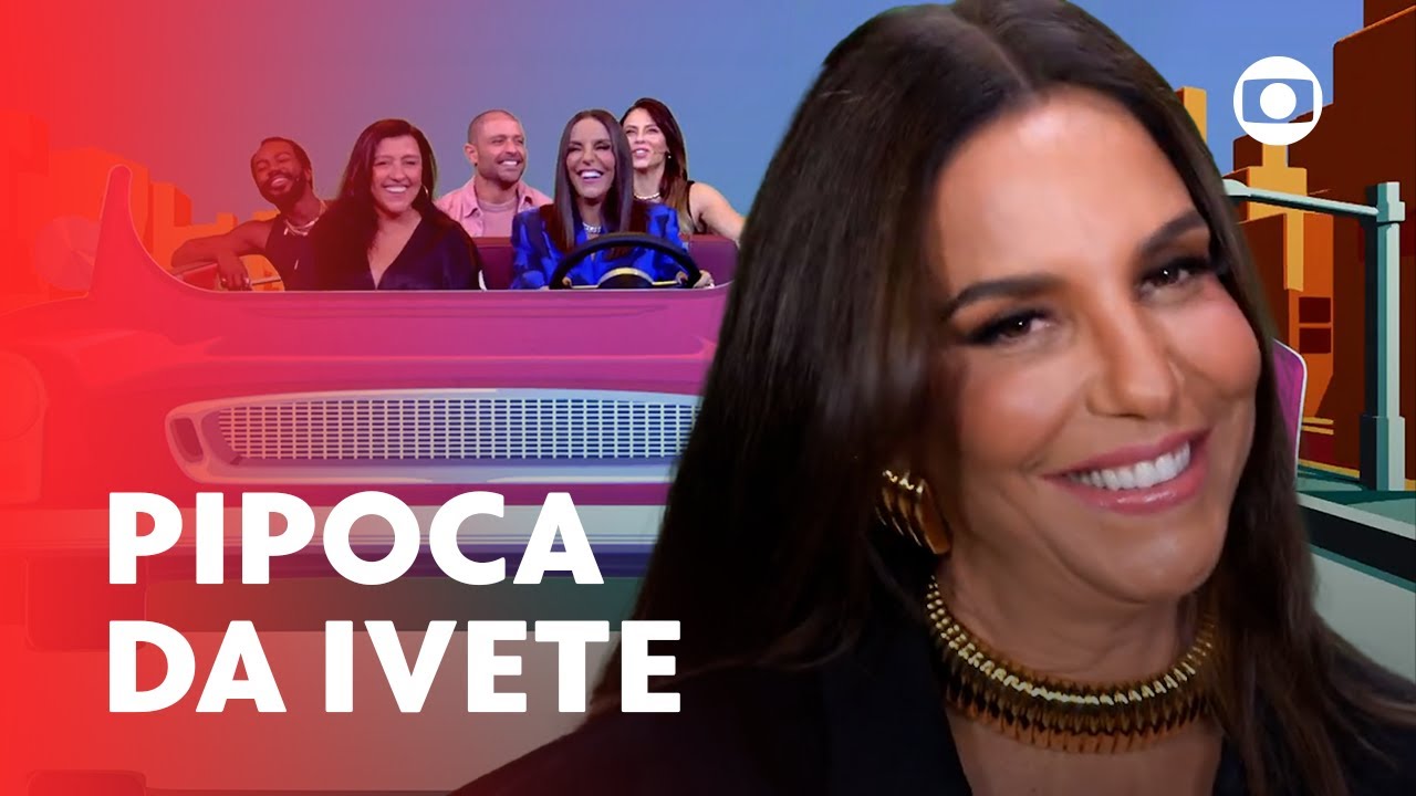 Vem aí! 🍿 Ivete Sangalo fala sobre seu novo programa: Pipoca da Ivete | Fantástico | TV Globo