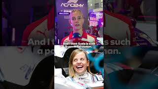 Stars of the F1 Academy reveal their motorsport heroes! ❤️