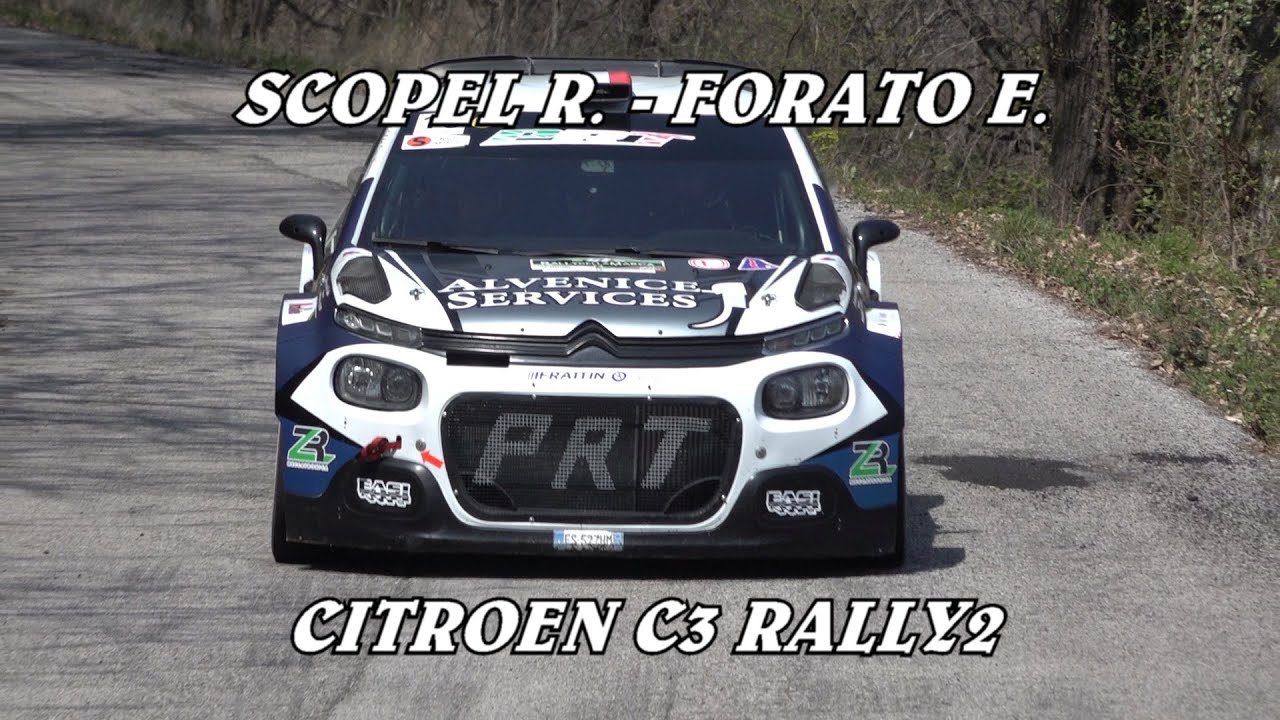 SCOPEL ROBERTO - FORATO ERMANNO | CITROEN C3 RALLY2 | RALLY DELLA MARCA 2025