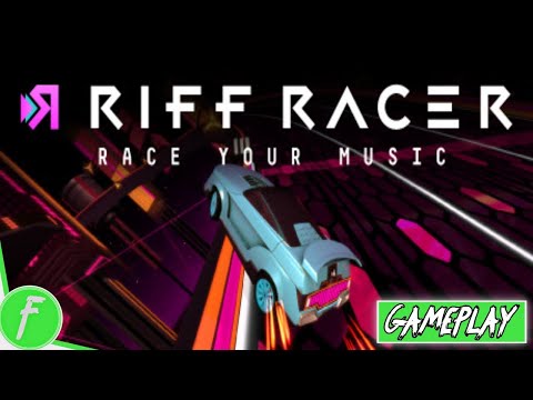 Riff Racer Race Your Music! Gameplay HD (PC) | NO COMMENTARY