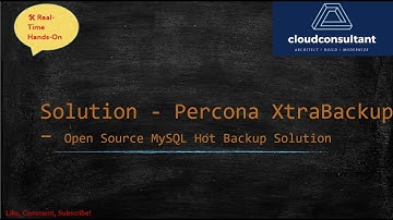✅ Solution: Percona XtraBackup – The Best Free MySQL Backup Tool | Restore to AWS RDS
