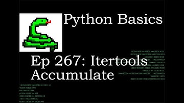 Python Basics Itertools Accumulate Method