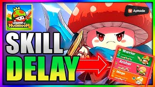 ▶️🔥 SKILL DELAY IS OP! HERE'S HOW TO USE IT! - Legend of Mushroom