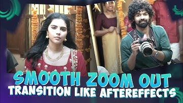Smooth Zoom Out Transition like Aftereffects 😎 in AlightMotion || AlightMotion Tutorial || Telugu