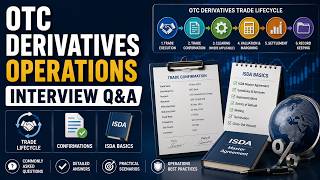 OTC Derivatives Operations Interview Q&amp;A — Trade Lifecycle, Confirmations, ISDA Basics