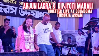 Arjun Lakra & Dipjyoti Mahali Together Live at Doomdoma Tinsukia Assam ll AB Creation