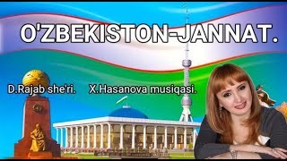 6-sinf | "O'zbekiston-jannat" qo'shig'i. D.Rajab she’ri. X.Hasanova musiqasi. #karaoke