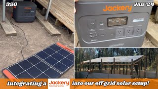 How we're using the Jackery Solar Generator 2000 Plus on our Off Grid Homestead! | Australia 350