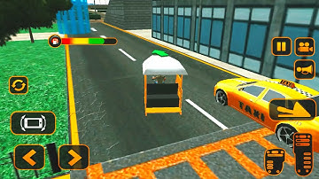 Chingchi Rickshaw Game | Tuk Tuk Chingchi Auto Rickshaw Game | Auto Driving | LR Gameplay