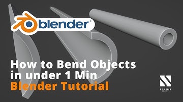 Blender Short | How to Bend Objects in under 1 Min