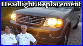 Partslink FO2503176 OE Replacement Headlight Assembly FORD EXPLORER EDDIE BAUER 2002-2005 Partslink FO2503176 OE Replacement Headlight Assembly FORD EXPLORER EDDIE BAUER 2002-2005