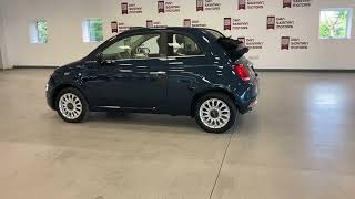 Fiat 500 Mhev hybrid Cabrio 1.0 litre DolceVita Epic blue