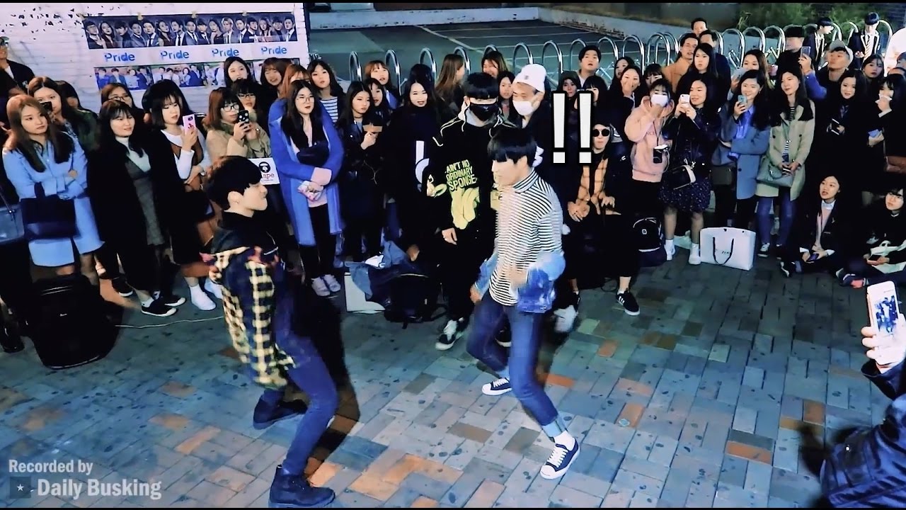 홍대 춤 고수들의 소름돋는 공연 (DOB)