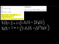 Implicit Euler Method System of ODE with initial values