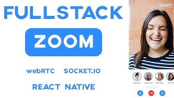 Fullstack React Native Video Call Zoom | WebRTC & PeerJS
