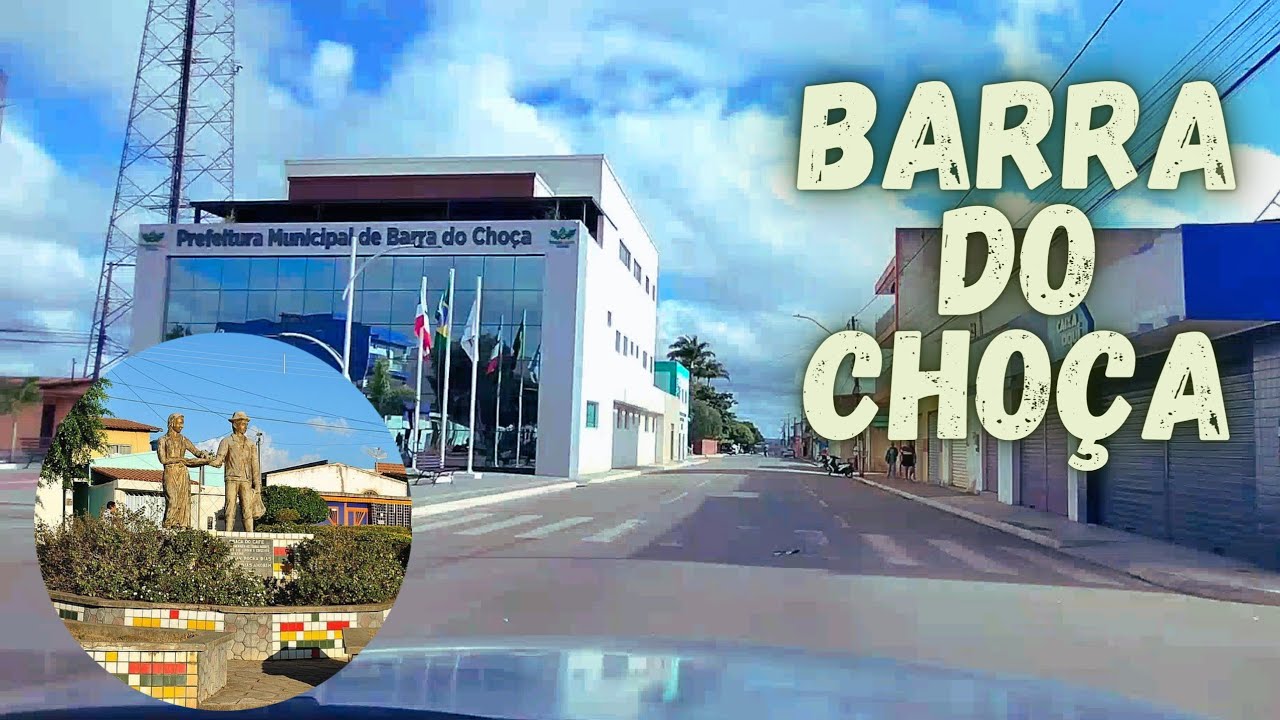 Giro pelo centro da cidade de Barra do Choça BA