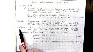 CEC 2018 House Calculations Tankless Water Heaters, Pools, Hot Tubs and Spas: Rule 8-200 (1)(a)(v)