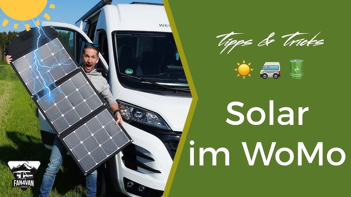 Solaranlage für Wohnmobil und Camper・Die häufigsten Fragen・Teil 1 
