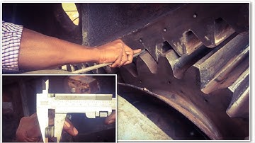 Girth Gear Reversal : IN PROGRESS PART FOUR (Measuring Root Clearance)