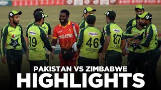 Replay | Full Match Highlights | Pakistan vs Zimbabwe | 3rd T20I | PCB | MA2E