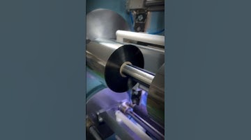 Automatic barcode ribbon slitting machine