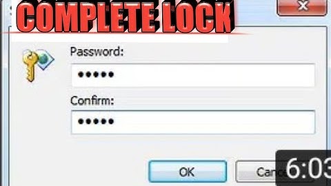 how to lock personal file or folder on your computer free 2016
