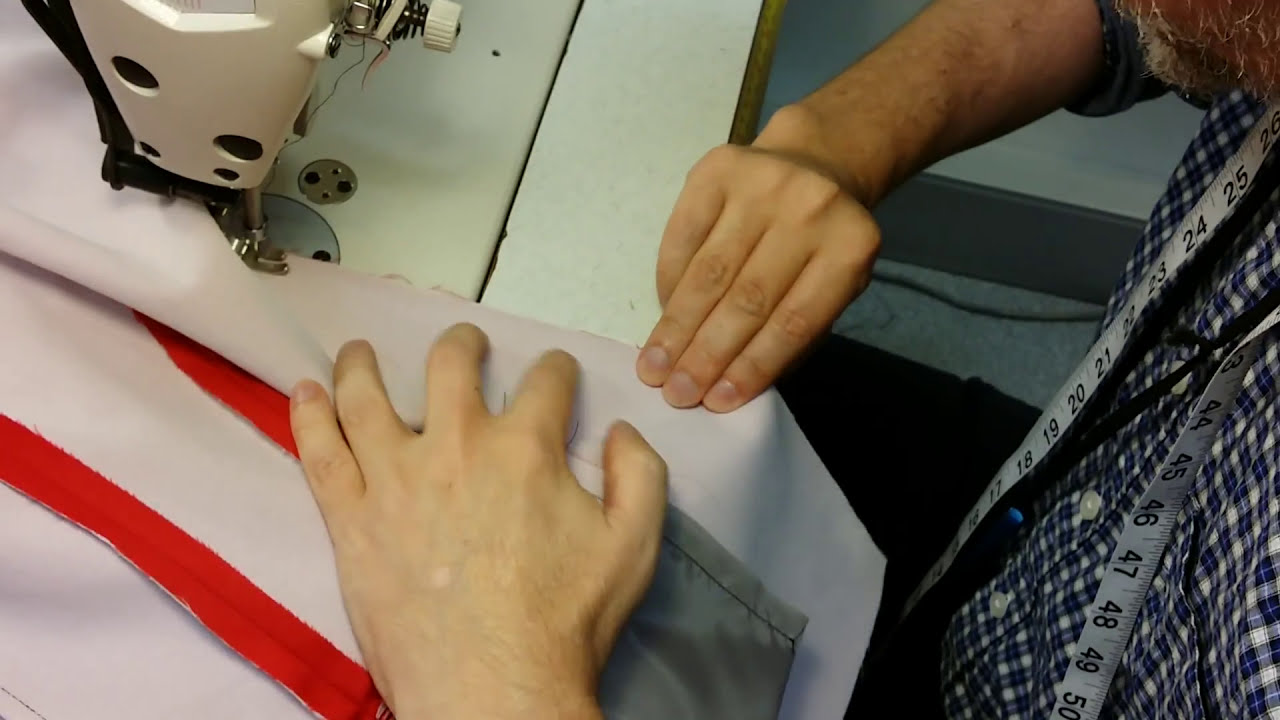 Making a jacket part 14 Attaching lining to jacket YouTube