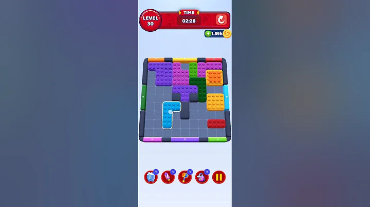 Color Block Jam Level 30 Very Hard Level Walkthrough Solution
