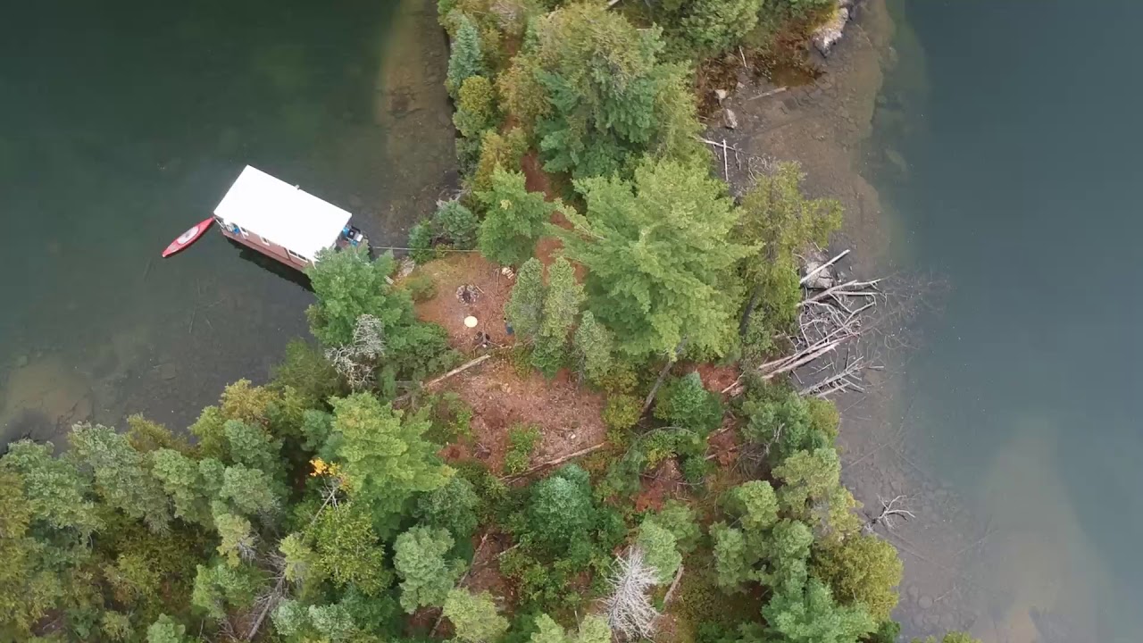 Temagami Houseboat 2018 Last Trip Boat Site YouTube