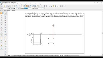 Hexagonal Lamina Projection Projection of a Hexagonal Lamina: Surface Inclined PLANES Problem 14