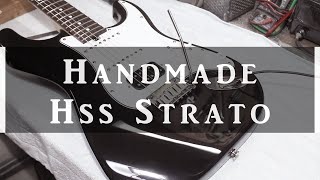 i built a guitar HSS Stratocaster