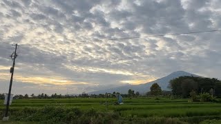 Suasana sore jalan lingkar awirarangan ‼️ kabupaten kuningan jawabarat