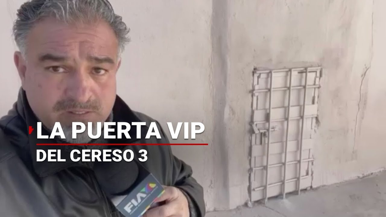 La #PuertaVIP por donde ingresaba de todo en el Cereso de Ciudad Juárez