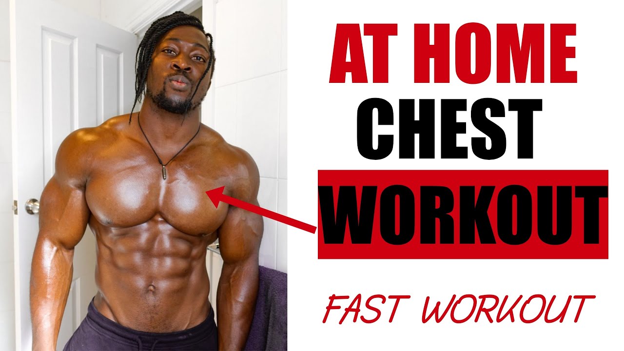 CHEST AND TRICEPS WORKOUT AT HOME - YouTube