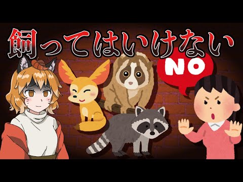 【ゆっくり解説】飼ってはいけない！？飼うとヤバい生き物11選