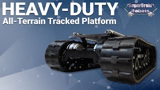 Custom Heavy-Duty All-Terrain Tracked Robot - SuperDroid Robots