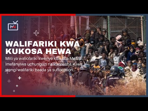 Kifo chao kilisababishwa na kukosa hewa... suffocation. Uchunguzi wa maiti, kisa Cha Melilla...