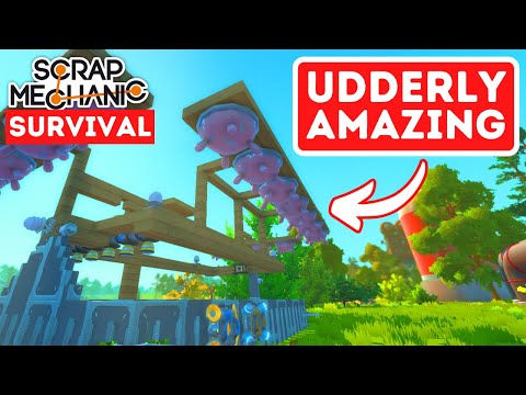 Scrap Mechanic: Super Effective DROP TRAP That Anyone Can Build