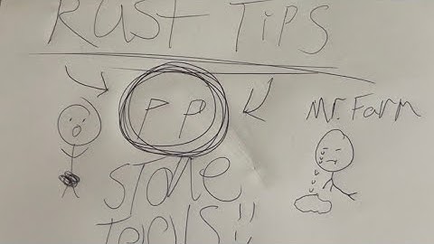 Rust Tips! (stone tools)